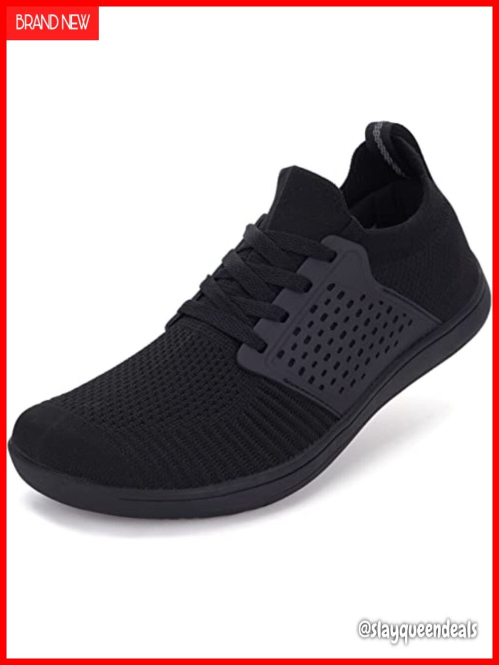 Wide Minimalist Barefoot Shoes Zero Drop Knit Athletic Running Sneakers
